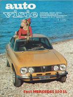 Autovisie 35 1971 : Mercedes Benz 350 SL 350SL, Gelezen, Autovisie, Ophalen of Verzenden, Mercedes