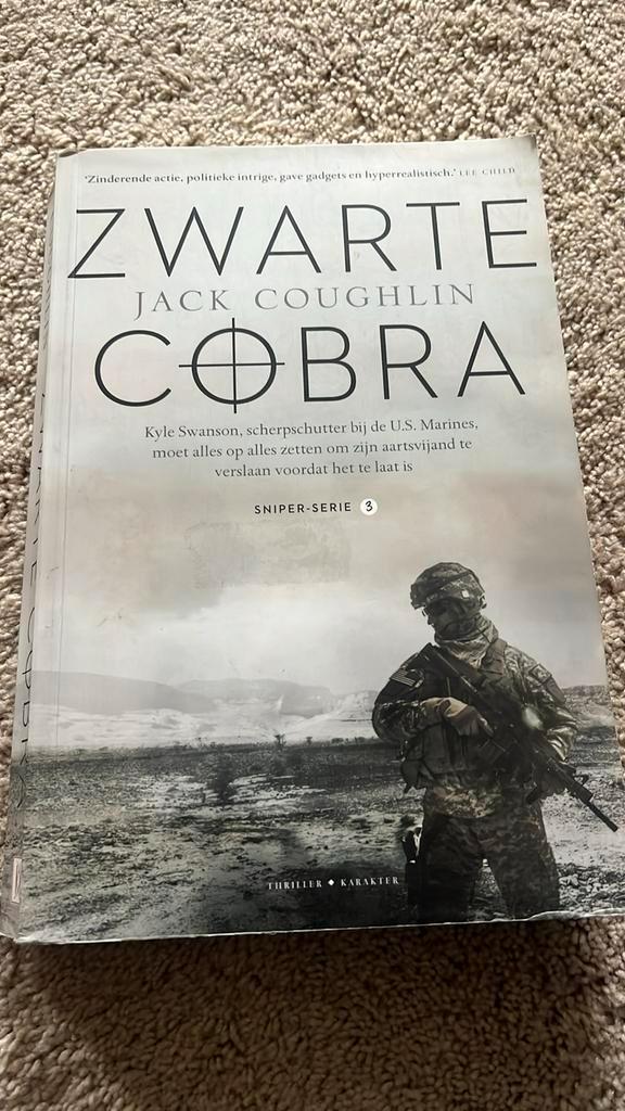 Jack Coughlin - Zwarte Cobra, Boeken, Thrillers, Zo goed als nieuw, Ophalen of Verzenden