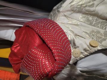 Turban diamanten muts beschikbaar voor biedingen