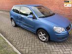 Volkswagen Polo 1.2 Optive Airco, Voorwielaandrijving, 989 kg, Blauw, 1198 cc