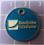Winkelwagenmunt Deutsche Glasfaser., Ophalen of Verzenden