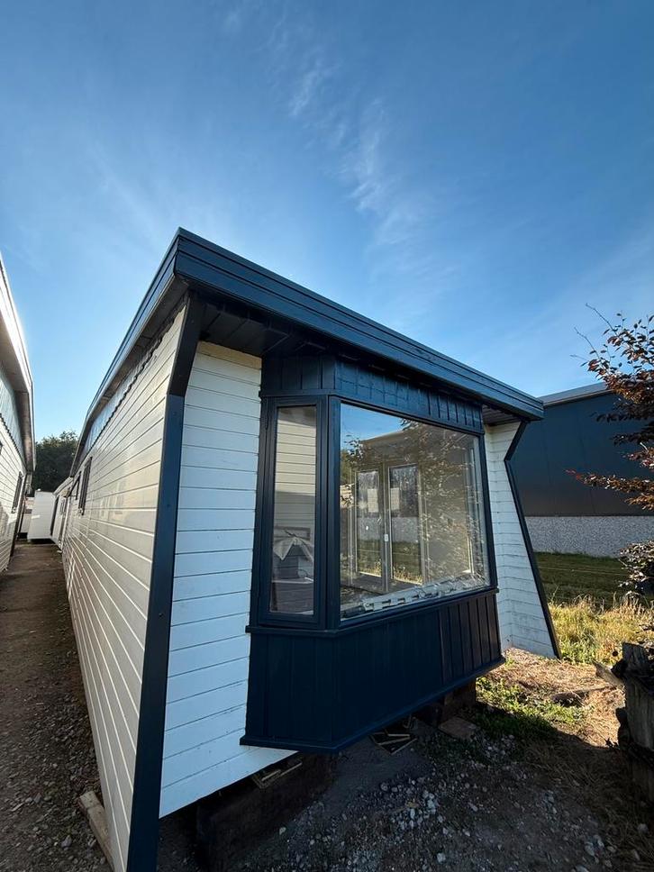 Chalet kunststof, Caravans en Kamperen, Stacaravans, tot en met 2, Ophalen of Verzenden