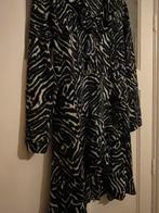 Zgan zwart witte  feest ?winter  jurk volants/ruches 38/40, Kleding | Dames, Jurken, Maat 38/40 (M), Zwart, Enjoy, Ophalen of Verzenden