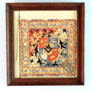 Uit inboedel:Vaandel bouwkundige vakken /Vincent van Gogh/Ei beschikbaar voor biedingen