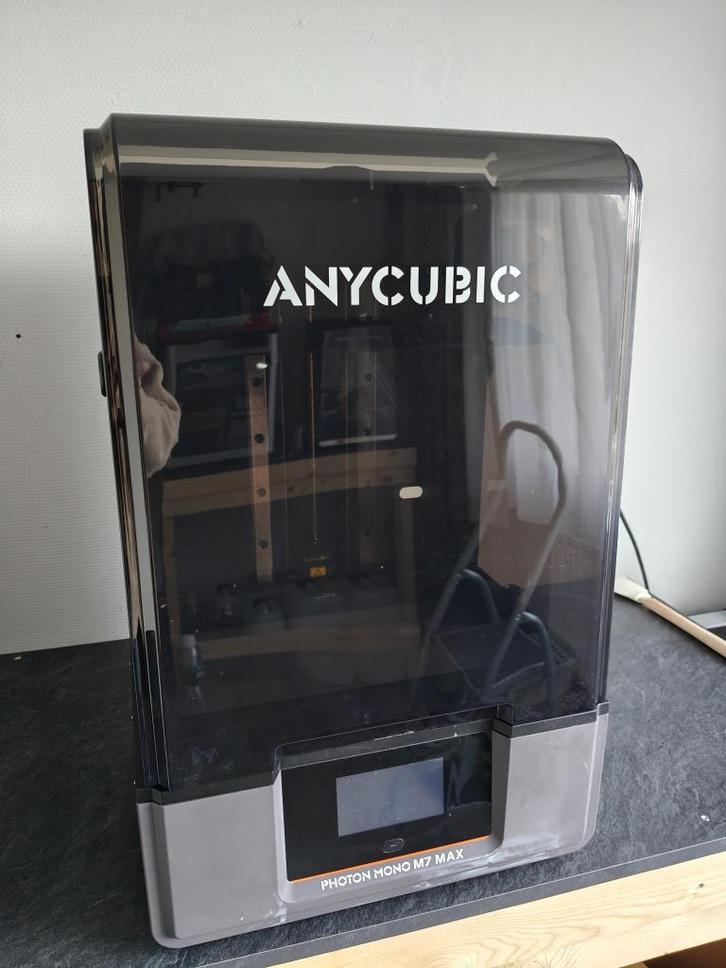 ANYCUBIC M7 Max 3D Printer  In nieuwstaat, inclusief extra’s, Computers en Software, 3D Printers, Zo goed als nieuw, Ophalen of Verzenden