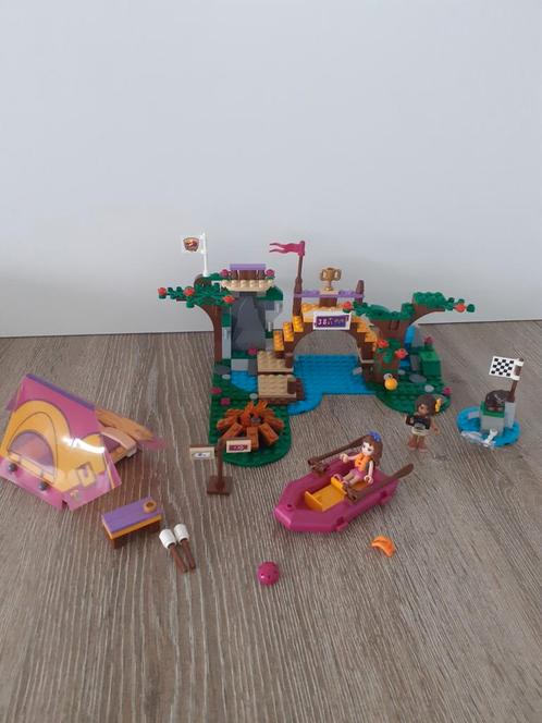 Lego Friends Avonturenkamp Wildwatervaren 41121, Kinderen en Baby's, Speelgoed | Duplo en Lego, Zo goed als nieuw, Ophalen of Verzenden