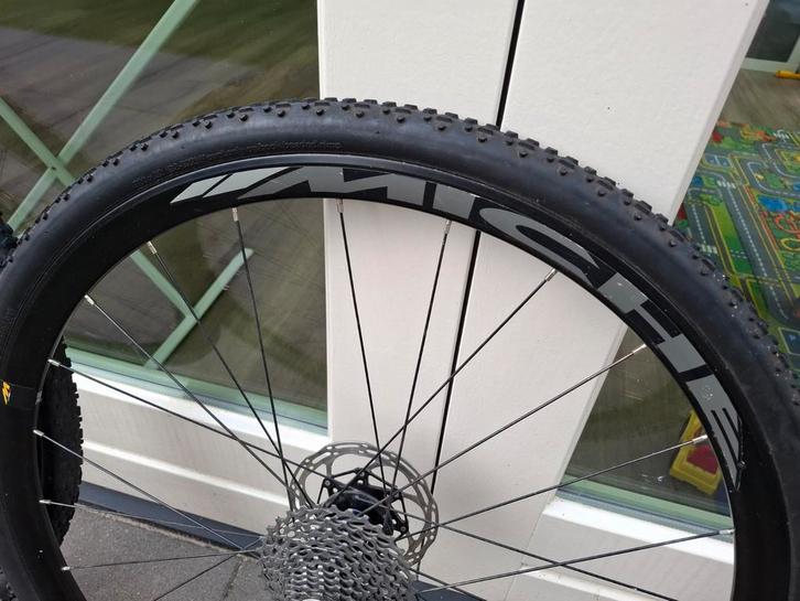 Miche Race AXY WP DX, 1x Wielset 28 inch, gravel bike, Fietsen en Brommers, Fietsonderdelen, Zo goed als nieuw, Racefiets, Wiel