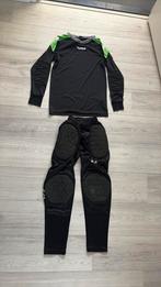 Hummel/ Uhlsport keeperstenue zwart-groen maat 152, Maat XS of kleiner, Ophalen of Verzenden, Gebruikt, Set