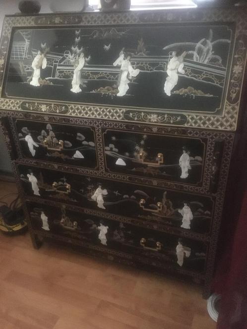 chinese meubels: secretaire, dressoir / tv-meubel, vitrine, Antiek en Kunst, Kunst | Niet-Westerse kunst, Ophalen