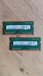2x 4GB DDR3 PC3L-12800S Laptop Geheugen, Computers en Software, RAM geheugen, Gebruikt, DDR3, Ophalen of Verzenden, Laptop