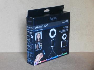 Selfie Hama led ring light Spotlight Bluetooth USB 3 kleuren beschikbaar voor biedingen