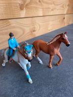2 schleich paarden te koop., Ophalen, Zo goed als nieuw, Paard, Beeldje of Figuurtje
