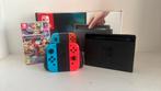 Nintendo switch + mariokart 8 +twee controllers +hoes, Spelcomputers en Games, Spelcomputers | Nintendo Switch, Ophalen of Verzenden