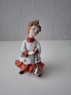 Vintage Capodimonte rori misdienaar beeldje, Ophalen, Zo goed als nieuw, Beeld(je)
