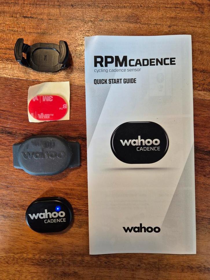 Wahoo RPM Cadence Sensor, Fietsen en Brommers, Fietsonderdelen, Gebruikt, Algemeen, Overige typen, Ophalen of Verzenden