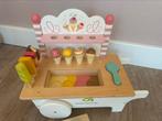 Tender leaf toys houten ijskar, Ophalen, Zo goed als nieuw, Overige typen