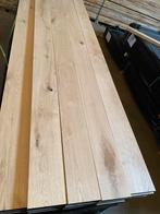 Licht rustieke eiken planken te koop. 190x20 mm 275/370cm., Doe-het-zelf en Verbouw, Hout en Planken, Nieuw, Plank, Ophalen of Verzenden