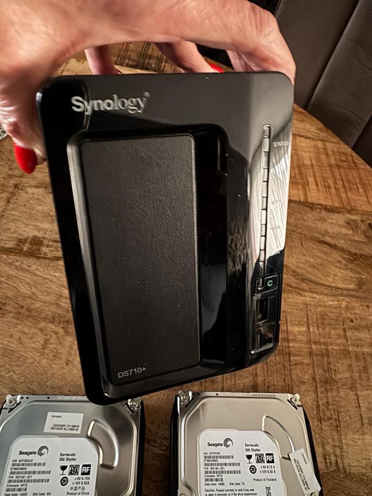 Synology DS710+ NAS (2-bay) in nette staat., Computers en Software, NAS, Zo goed als nieuw, Ophalen of Verzenden