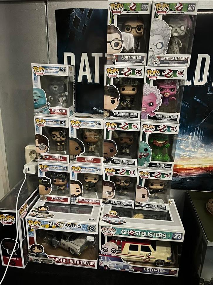 Ghostbusters Funko Pops, Verzamelen, Poppetjes en Figuurtjes, Zo goed als nieuw, Ophalen of Verzenden