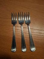 3 sola gebaksvorkjes, Antiek en Kunst, Antiek | Bestek, Ophalen of Verzenden