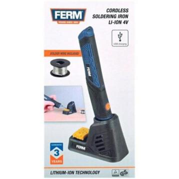 FERM draadloze soldeerbout 4 volt | 1,5 Ah beschikbaar voor biedingen