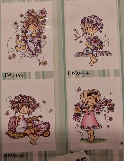 3x Stempels Snoesjes Hettie Meeuwsen 0,99 per stuk, Hobby en Vrije tijd, Stempelen, Nieuw, Clearstamp, Ophalen of Verzenden