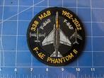Stoffen patch velcro 1952-2022 338 Mira F-4E, Ophalen of Verzenden, Zo goed als nieuw, Patch, Badge of Embleem