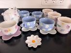 Hema bloemen servies, Ophalen of Verzenden