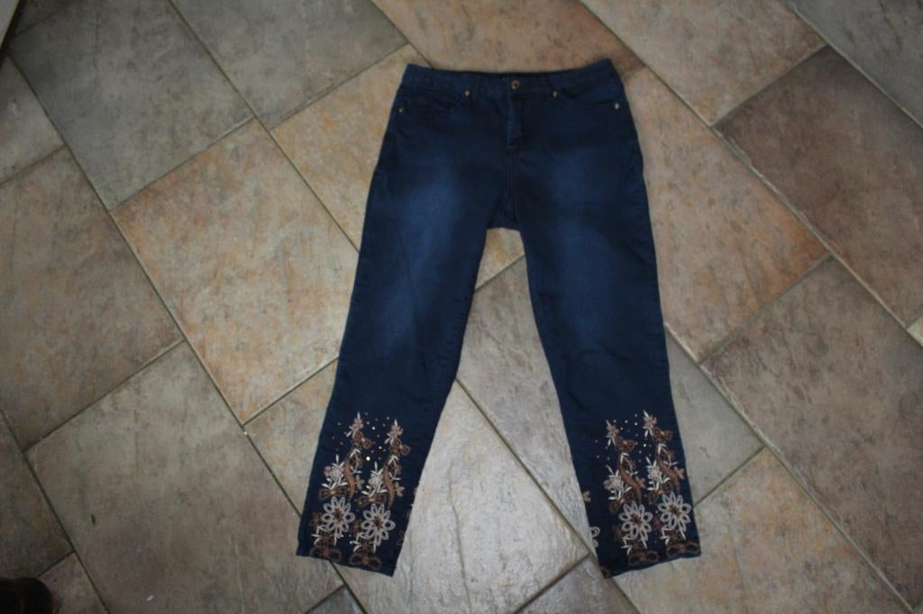 Joseph Ribkoff vlotte stretch jeans mt 12 valt mt 40/42, Blauw, ., Joseph Ribkoff, Ophalen of Verzenden