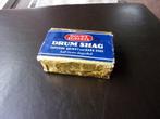 VOL Oud Pakje Drum Shag Douwe Egberts, Verzamelen, Ophalen, Gebruikt, Tabaksdoos of Verpakking