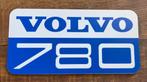 VOLVO 780   reclamebord kunststof 30x15, Verzamelen, Ophalen of Verzenden, Zo goed als nieuw, Auto's