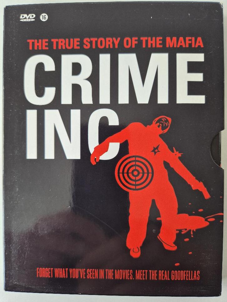 Crime Inc - The True Story of the Mafia, Cd's en Dvd's, Dvd's | Thrillers en Misdaad, Zo goed als nieuw, Detective en Krimi, Vanaf 16 jaar