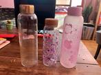 Waterdrop drinkflessen, Huis en Inrichting, Ophalen of Verzenden, Glas, Overige stijlen, Glas of Glazen