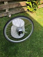Voorwiel met Gazelle  motor - 28 inch - 9 pins, Gebruikt, Algemeen, Ophalen of Verzenden, GAZELLE
