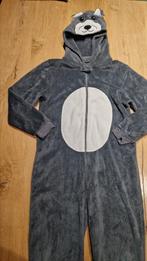 Nieuw donker grijs verkleedpak - Onesie, beer/hond, 164, Nacht- of Onderkleding, Jongen of Meisje, Nieuw, Ophalen of Verzenden