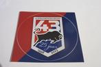 43 Gemechaniseerde Brigade sticker 25 jaar 1998-2023, Embleem of Badge, Nederland, Landmacht, Verzenden