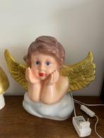 Heico lamp nachtlampje engel goud, Ophalen of Verzenden, Zo goed als nieuw, Heico retro vintage