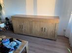 Nette houten meubels (kast, dressoir & tafel), Huis en Inrichting, Kasten | Dressoirs, Ophalen, Zo goed als nieuw