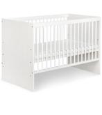 Ledikant baby bedje Wit (60x120cm), Ophalen, Zo goed als nieuw, Ledikant