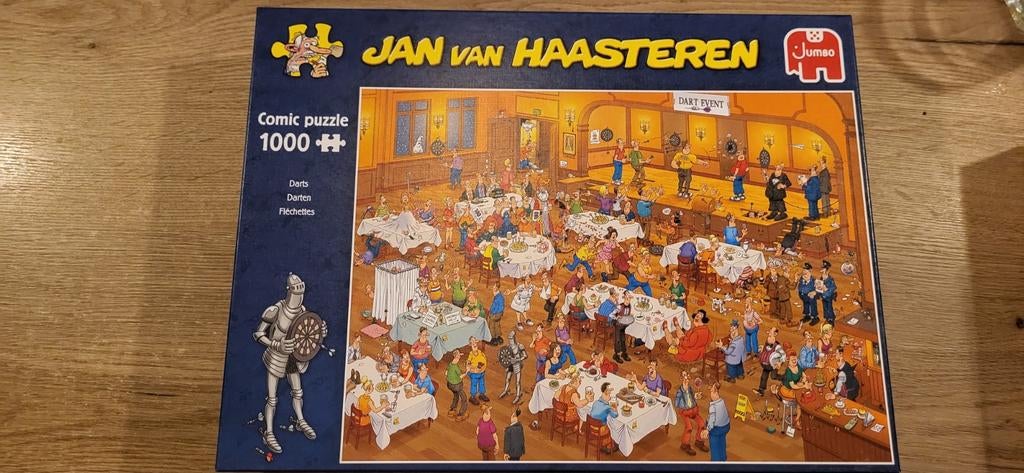 Jan van Haasteren puzzels; 1000, 1500 en 3000 stukjes, Ophalen