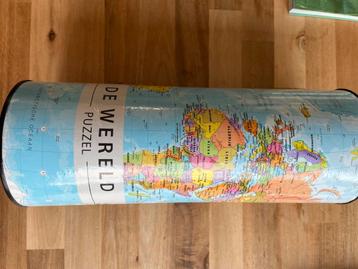Wereldpuzzel 1000 stukjes beschikbaar voor biedingen