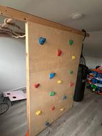 Klimrek met klimnet en klimwand, Ophalen, Gebruikt, Klimwand, Aanbouwonderdeel