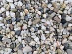 +- 7m3/100m2 Gratis Kiezelstenen Afhalen tot 1 December, Tuin en Terras, Grind, Keien en Split, Ophalen, Gebruikt, Multi, Grind