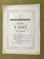 F. Liszt - Transcripties voor piano, Wagner's Lohengrin, Gebruikt, Klassiek, Ophalen of Verzenden, Artiest of Componist