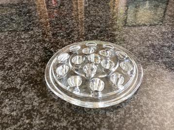 Bloemensteker, glas, vintage beschikbaar voor biedingen