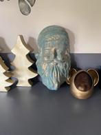 Nostalgie! Kerstman van papier maché 49 cm hoog, Diversen, Kerst, Ophalen, Zo goed als nieuw