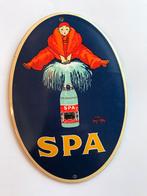 SPA emaille bordje, Antiek en Kunst, Antiek | Emaille, Ophalen of Verzenden