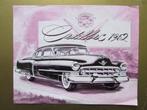 1952 CADILLAC los blad, Nederlands, Boeken, Overige merken, Ophalen of Verzenden, Zo goed als nieuw