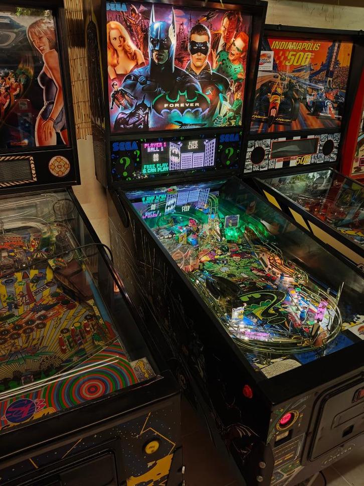 flipperkast batman forever, Verzamelen, Automaten | Flipperkasten, Gebruikt, Dot-matrix, Flipperkast, Sega, Ophalen