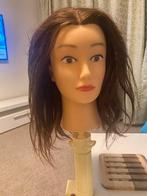 Oefenhoofd met standaard - Kappersopleiding, Ophalen of Verzenden, Gebruikt, Overige typen